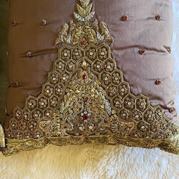 The Lam Lee Group Embroidery Pillow Set of 2 - Picture 3 of 13